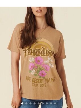 Spell Casa Love Biker Tee NWT